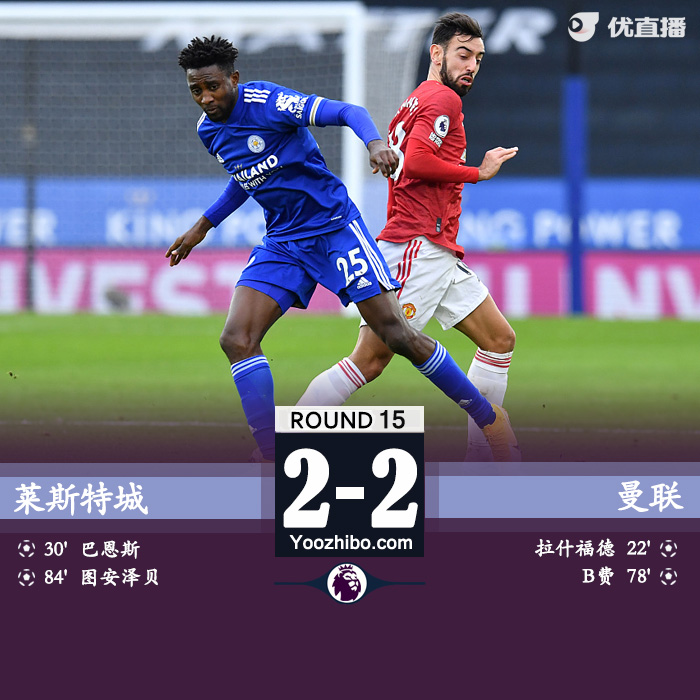 莱斯特城2-2<a href=/24zhibozq/manlian/ target=_blank class=infotextkey>曼联</a>