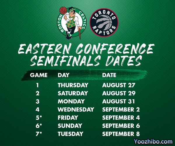 <a href=/24zhibolq/celtics/ target=_blank class=infotextkey>凯尔特人</a>vs<a href=/24zhibolq/raptors/ target=_blank class=infotextkey>猛龙</a>次轮对阵表出炉