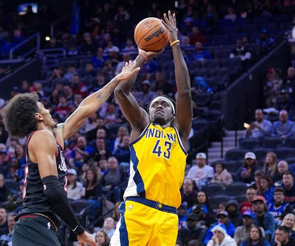 磨合见成效!76人115-105击败<a href=/24zhibolq/pacers/ target=_blank class=infotextkey>步行者</a> 恩比德39分率队复仇