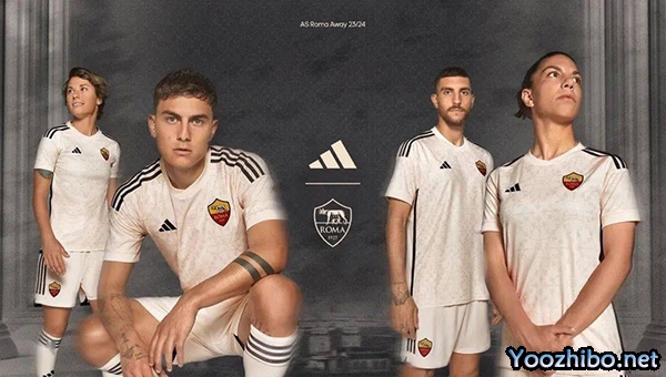 2023-24赛季罗马主客场球衣一览